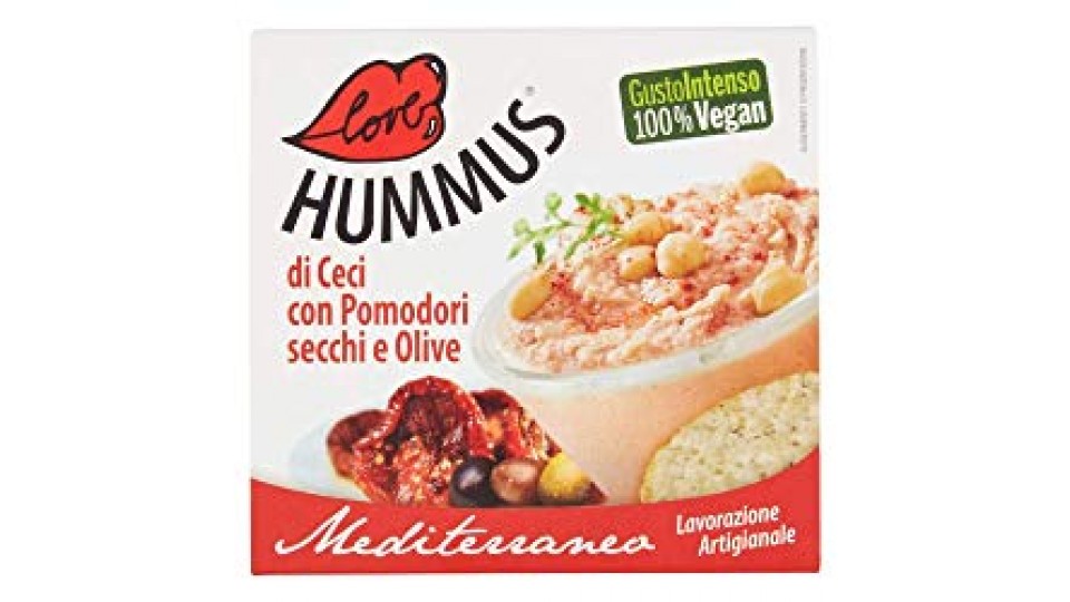 Hummus Mediterraneo Pomodoro Olive