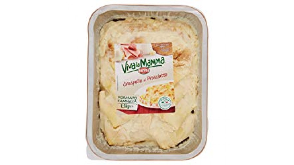Piatti Freschi Italia - Crespelle Prosciutto Cotto Viva la Mamma! - 1,5 kg