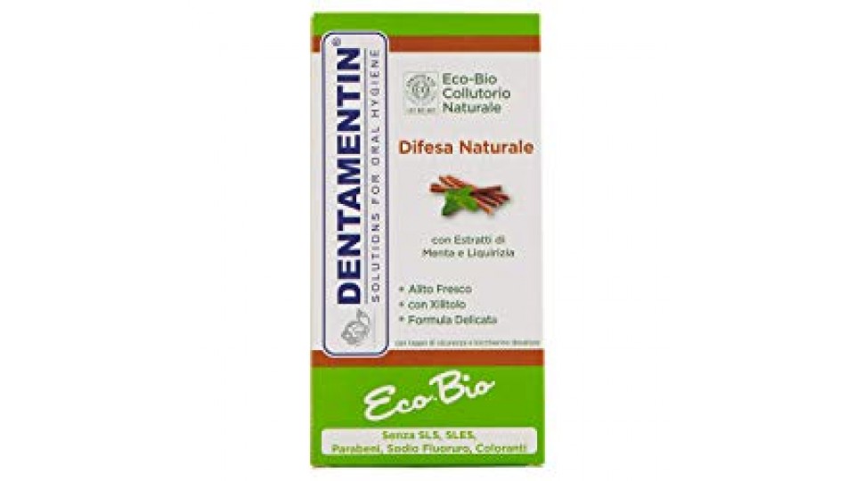 Dentamentin - Collutorio Eco Bio Menta Liquirizia