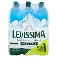 Levissima - Acqua Minerale Naturale Oligominerale 1,5l x 5 + 1