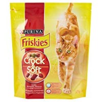 Friskies DC Crock&Soft Manzo, Pollo e Verdure SUP, 375g