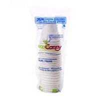 EcoCanny - 25 Tazze EcoBio per caffè