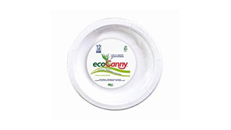 EcoCanny - 12 Piatti EcoBio CLASSIC, Diametro