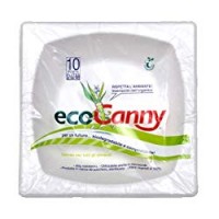 EcoCanny - 10 Piatti EcoBio ELEGANCE, Diametro