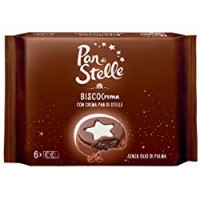 Pan di Stelle Biscocrema, Biscotti al Cacao e Nocciola con Crema Pan di Stelle, Copertura di Cioccolato e Crema al Latte