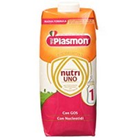 Plasmon Latte Liquido Nutri Uno - 12 Confezioni da 500 ml, Totale: