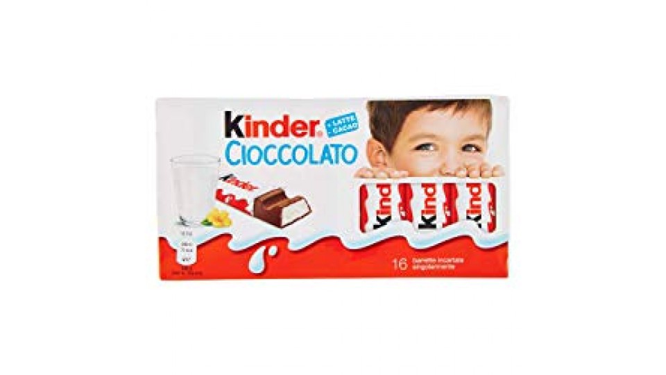Kinder Barrette di Cioccolato al Latte