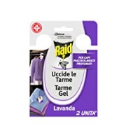 Raid Tarme Gel, Gel antitarme dei vestiti – profumazione Lavanda – confezione da