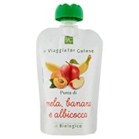 Il Viaggiator Goloso il Biologico - Purea Mela Banana e Albicocca