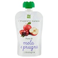 Il Viaggiator Goloso il Biologico - Purea Di Mela e Prugna