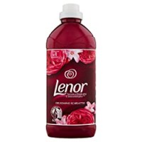 Lenor - Ammorbidente, 42 lavaggi, 1,05 L Ammorbidente rubino e gelsomino