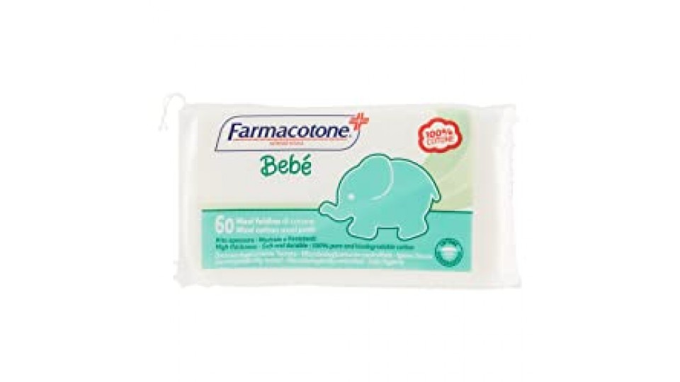 Farmacotone Bebè 1522 N Faldine per la Cura del Bambino, Cotone, Verde