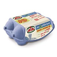 AIA 6 Uova medie 100% Italiane da galline allevate a terra