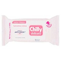 Chilly Salviettine, Delicato, 1 Confezione da 12 Salviettine