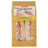 Riva Stellato - Tramezzino Prosciutto Cotto, Crema alla Crescenza e Pomodoro