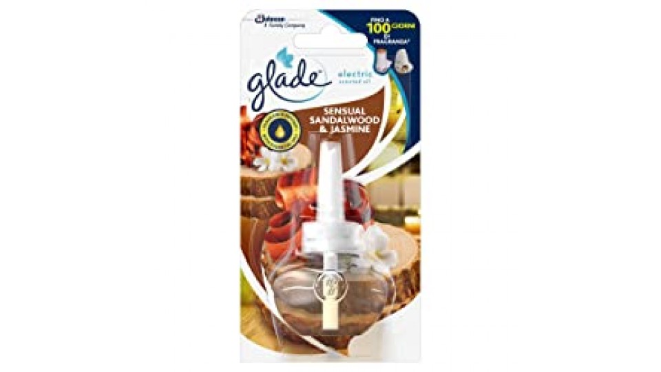 Glade Diffusore di Oli Essenziali Elettrico, Fragranza Sandalo di Bali