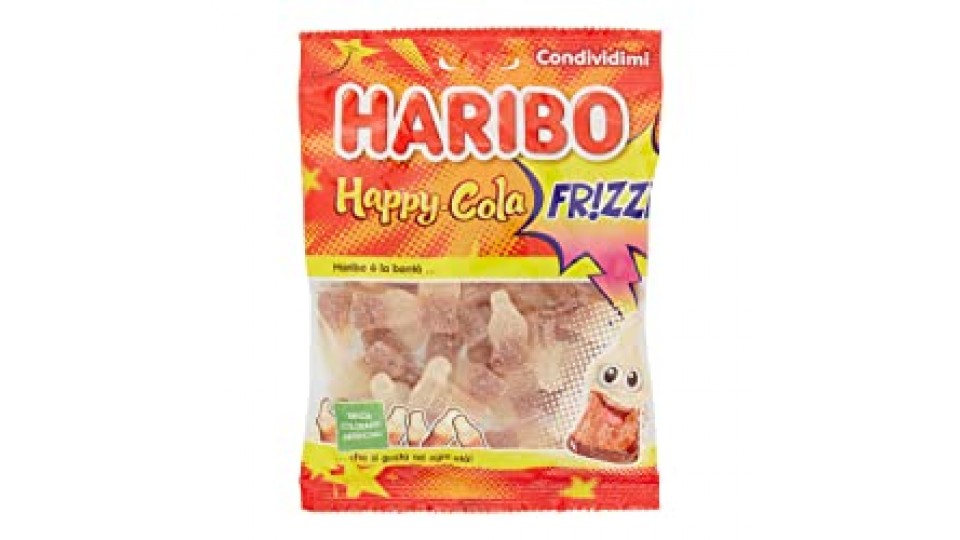 HARIBO - CARAMELLE GOMMOSE HAPPY COLA FRIZZI -