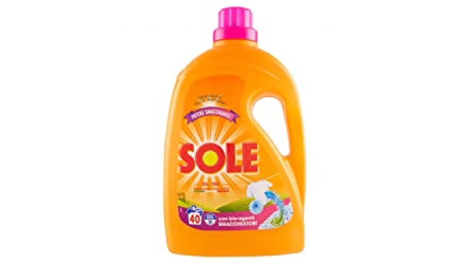 Sole - Potere Smacchiante con Bio-Agenti Smacchiatori