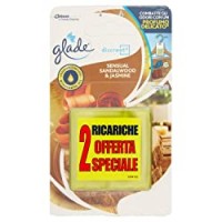 Glade - Discreet Ricarica Sensual Sandalwood & Jasmine 2 Ricariche