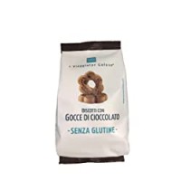 Il Viaggiator Goloso - Biscotti Gocce di Cioccolato Senza Glutine Vg