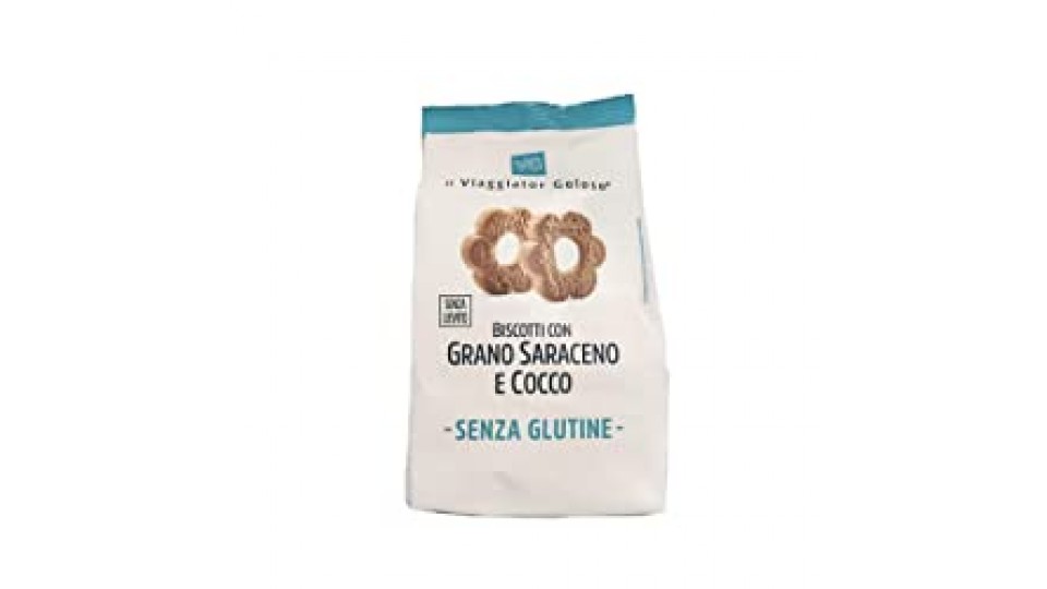 Il Viaggiator Goloso - Biscotti di Grano Saraceno e Cocco Senza Glutine Vg