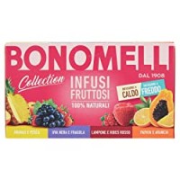 Bonomelli - Infusi Fruttosi 100% Naturali Collection 20 Filtri