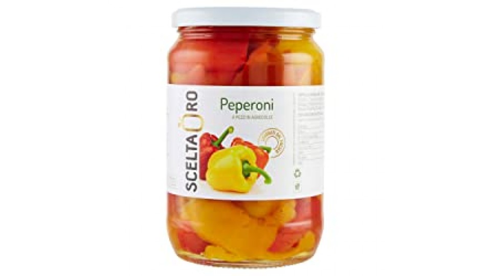 Scelta Oro Peperoni a Pezzi in Agrodolce