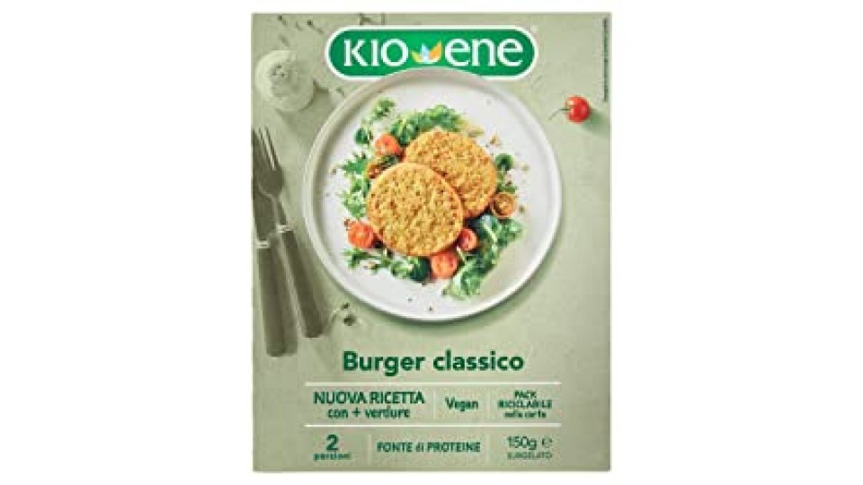 VEGANO - 2 Burger Classico Kioene