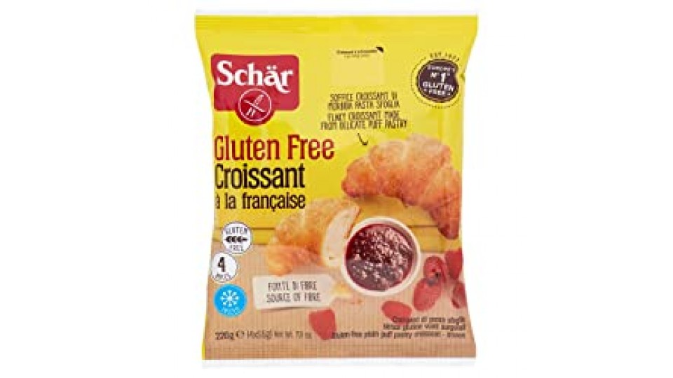 Dr Schar 4 CROISSANT FRANCAISE GLUTEN FREE