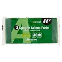 3 Spugne Abrasive Azione Forte U! Confronta e Risparmia