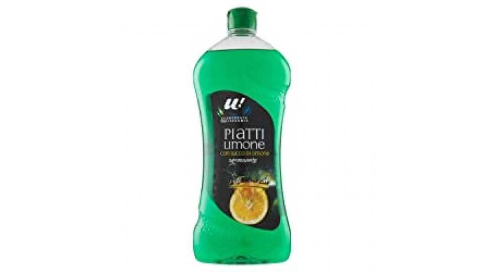 Detersivo Liquido Piatti con Succo di Limone Sgrassante U! Confronta e Risparmia