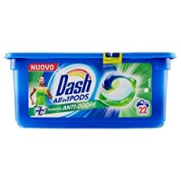 Dash PODS Allin1 Detersivo Lavatrice in Capsule + Tecnologia Anti-Odore