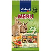 Vitakraft - Menu Premium Vital Coniglio Nano, pasto Completo Naturale con complesso Erbe per Coniglio Nano
