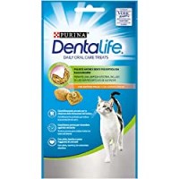 PURINA DENTALIFE Snack gatto al gusto di Pollo - 8 confezioni da 40g ciascuna