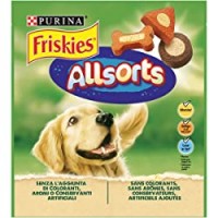 Purina Friskies Allsorts Snack Cane 6 Confezioni da 98 g Ciascuna