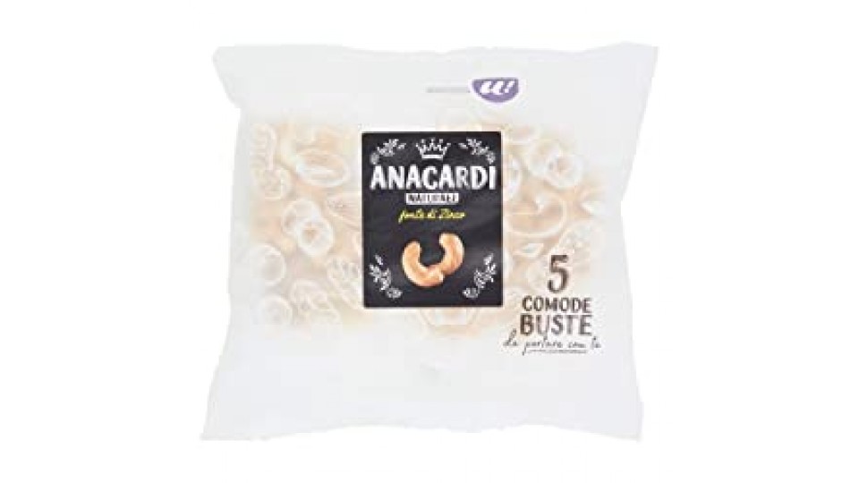 Unes - Anacardi Naturali Multipack 30 g U! Confronta e Risparmia