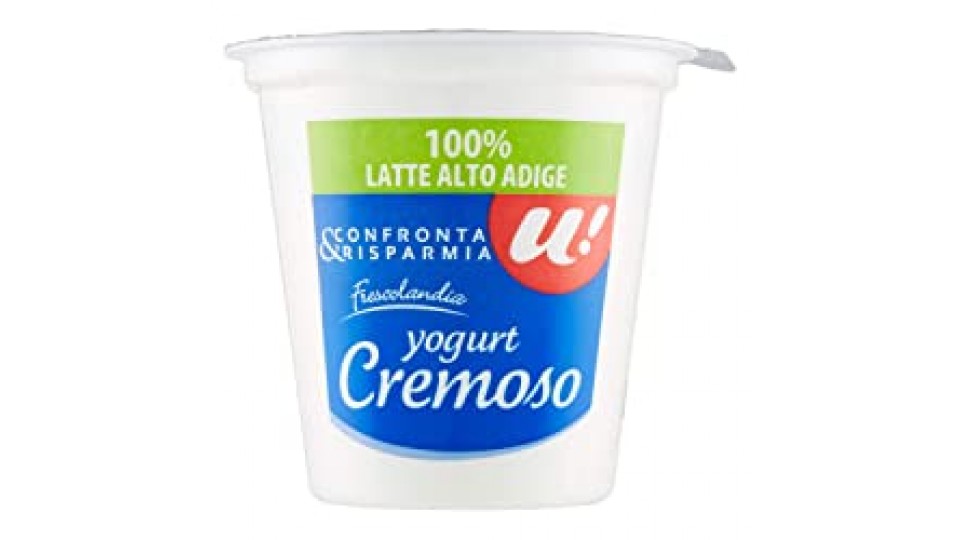 Yogurt Cremoso Limone 100% Latte Alto Adige U! Confronta e Risparmia