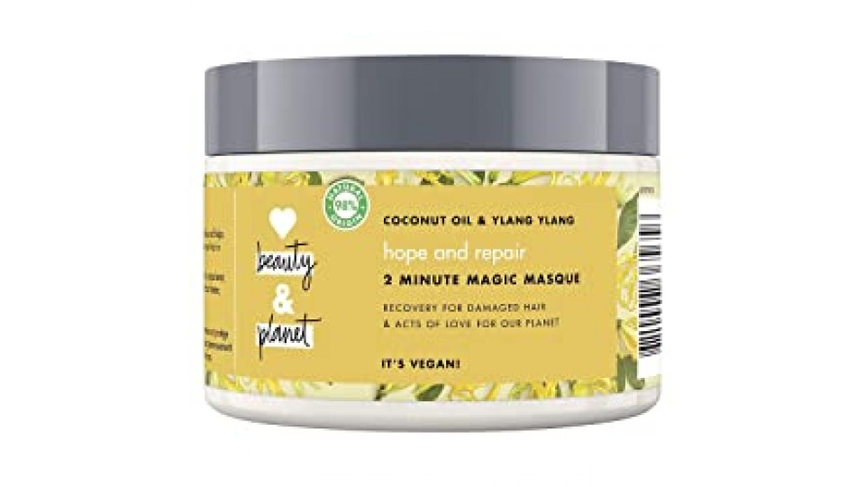Love Beauty & Planet Maschera Repair Bio GIALLO Coconut&Yla