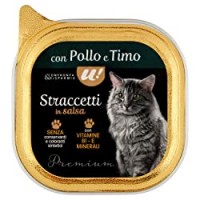 UNES Vaschetta Gatto Straccetti in Salsa con Pollo e Timo U! Confronta e Risparmia
