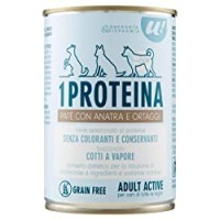 UNES 1 Proteina Patè con Anatra e Ortaggi per Cani di Tutte Le Taglie U! Confronta e Risparmia
