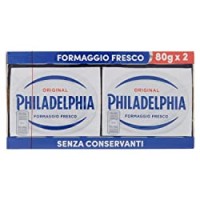 Philadelphia Twin - 2 Pezzi da 80 gr, Totale:
