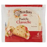 Mulino Bianco Piadelle Classiche Senza Strutto, Ideale per il Pranzo