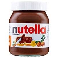Nutella, crema spalmabile alle nocciole e al cacao, vasetto da