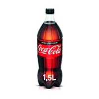 COCA-COLA ZERO 1,5 lt - bottiglia PET riciclabile