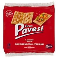 Gran Pavesi Cracker Salati I Classici, Senza Olio di Palma - 18 Pacchetti (560 g)