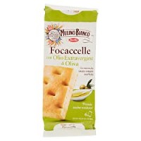 Mulino Bianco Focaccelle all'Olio Extravergine d'Oliva, Snack Salato per la Merenda-