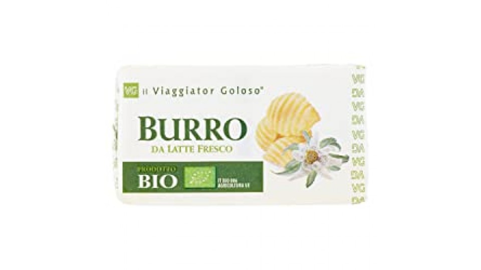 Viaggiator Goloso Burro Da Latte Fresco Il Prodotto Bio