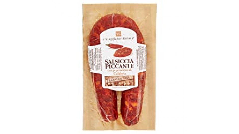 Salsiccia Piccante con peperoncino di Calabria il Viaggiator Goloso