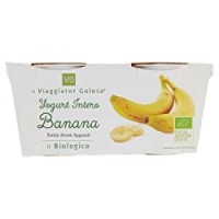 Viaggiator Goloso Yogurt Intero Banana Il Biologico