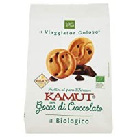 il Viaggiator Goloso il Biologico Frollini Kamut con Gocce di Cioccolato